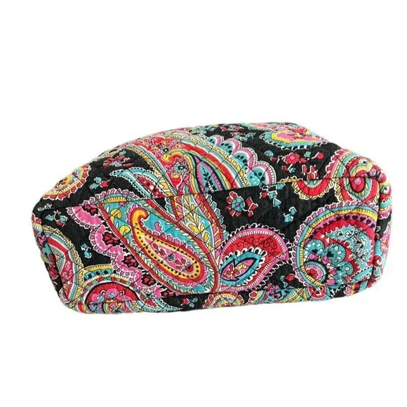 Vera Bradley Parisian Paisley  13"x14"x4"  Shoulder Tote Bag Purse - Picture 3 of 4